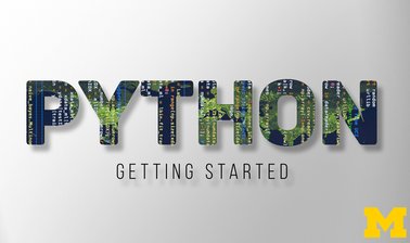 Programming for Everybody (Getting Started with Python) | edX