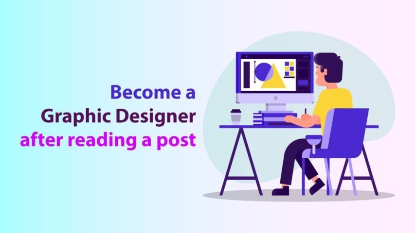 Become a graphic designer after reading a post!