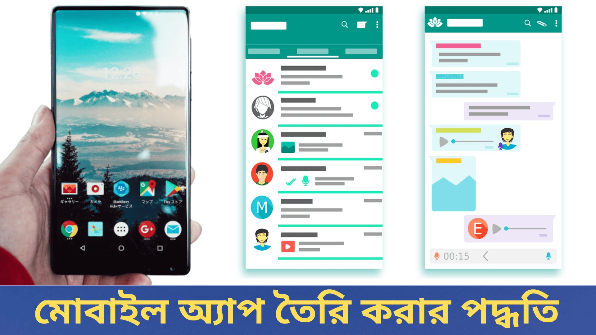মোবাইল দিয়ে সফটওয়্যার তৈরি করার পদ্ধতি | How to create app