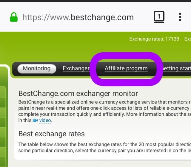 Bestchange সাইট থেকে Affiliate এর মাধ্যমে ইনকাম  করুন মাসে $২০০ ডলার
