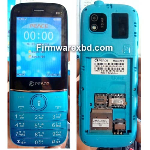 Peace PP5 Flash File 6531E Official Firmware 100% Tested (New Version)