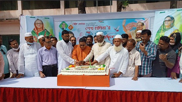 প্রধানমন্ত্রী শেখ হাসিনার ৭৫তম জন্মদিন উদযাপন করলেন চেয়ারম্যান জিন্নাহ্ | বাঙলা প্রতিদিন ২৪.কম