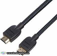 Amazon Basics High-Speed HDMI Cable (18Gbps, 4K/60Hz) - three Feet, Nylon-Braided - The Shop Info - A Good Online Shopping Website.