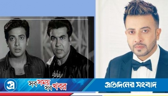 চিত্রনায়ক মান্নাকে নিয়ে স্ট্যাটাস দিলেন শাকিব খান