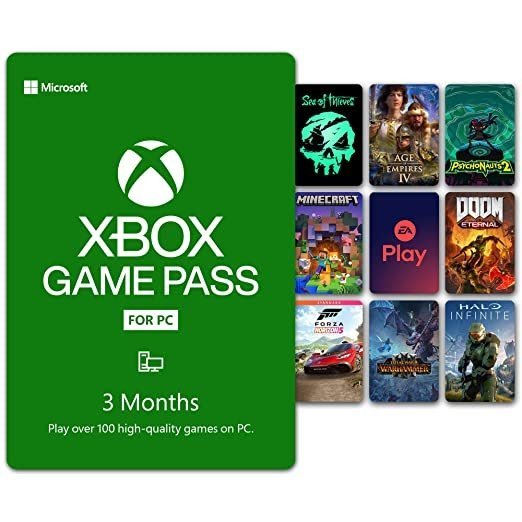 PC Game Pass: 3 Month Membership [Digital Code] - It's ONIK