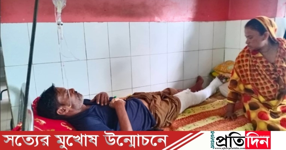 যশোর হাইওয়ে মহা সড়কে ডাকাতি, আহত ড্রাইভার