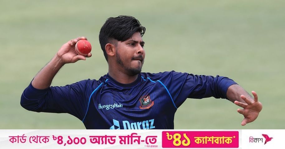 নিজেকে ‘অনিয়মিত বোলার’ ভাবেন না মোসাদ্দেক | প্রথম আলো