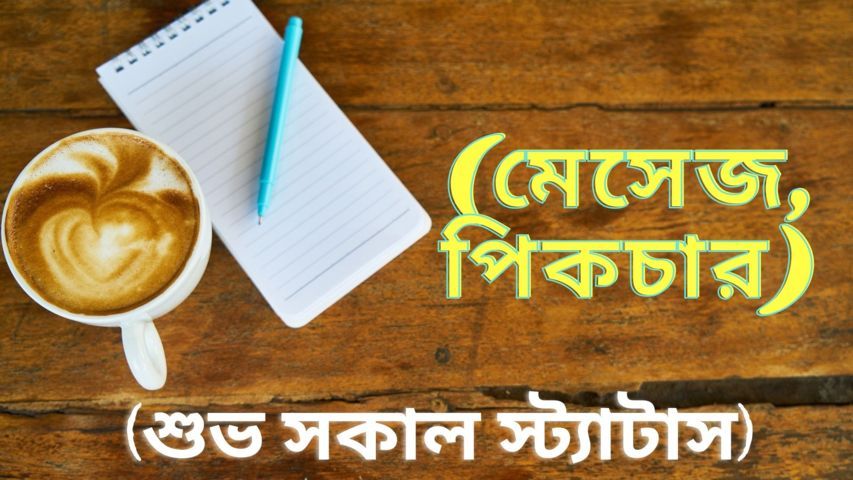250+ শুভ সকাল স্ট্যাটাস (মেসেজ, SMS, পিকচার)