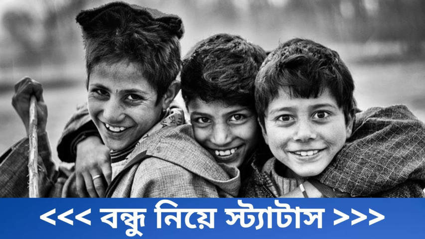 বন্ধু নিয়ে স্ট্যাটাস (উক্তি, কবিতা) Best Friendship Status