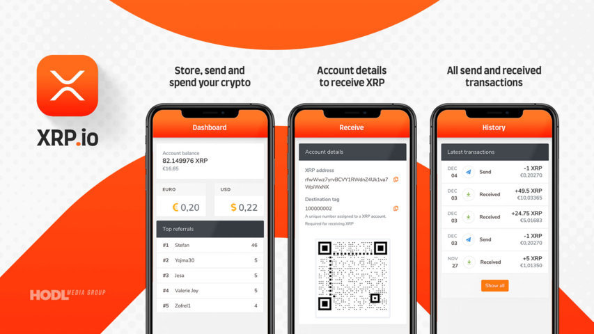 XRP.io - Create Your XRP Wallet