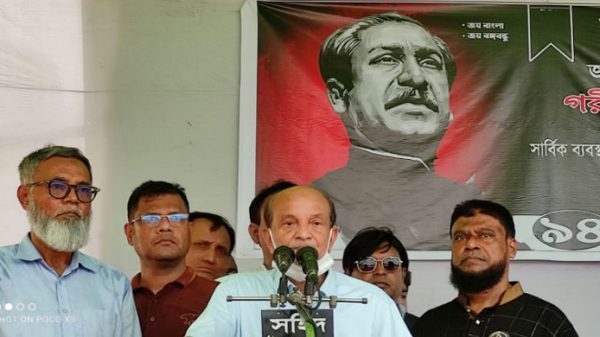 দ্রব্যমূল্যের ঊর্ধ্বগতির সাথে জড়িত মুনাফাখোরদের শাস্তির ব্যবস্থা করতে হবে : শিল্প প্রতিমন্ত্রী