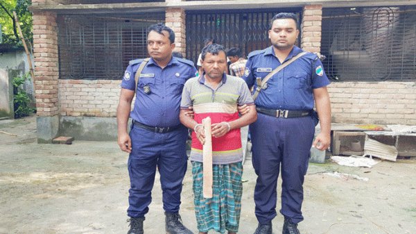 কালীগঞ্জে স্ত্রী হত্যাকারী স্বামী আটক, আলামত উদ্ধার