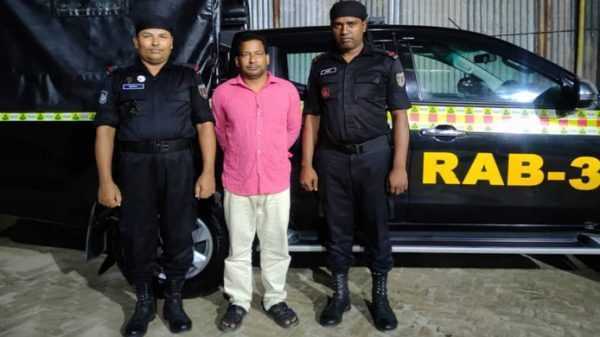 হত্যাসহ ১১ মামলার ওয়ারেন্টভুক্ত আসামী লিটন উত্তরায় গ্রেফতার
