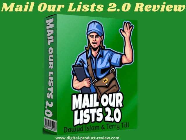 Mail Our Lists 2.0 Review | Vendor Dawud Islam
