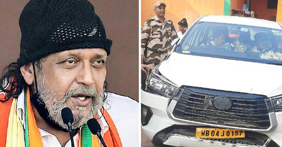 সড়ক দুর্ঘটনার কবলে অভিনেতা মিঠুন চক্রবর্তী - Nobokontho24