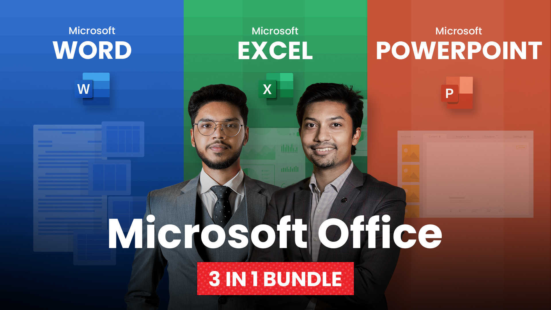 Microsoft Office 3 in 1 Bundle Course | মাইক্রোসফট অফিস কোর্স