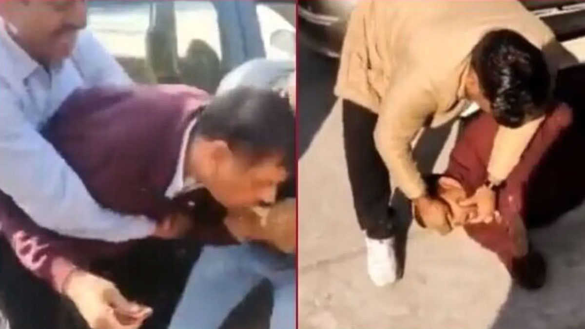 ঘুষের টাকা গিলে খাওয়ার চেষ্টা পুলিশ কর্মকর্তার (ভিডিও) - Nobokontho24