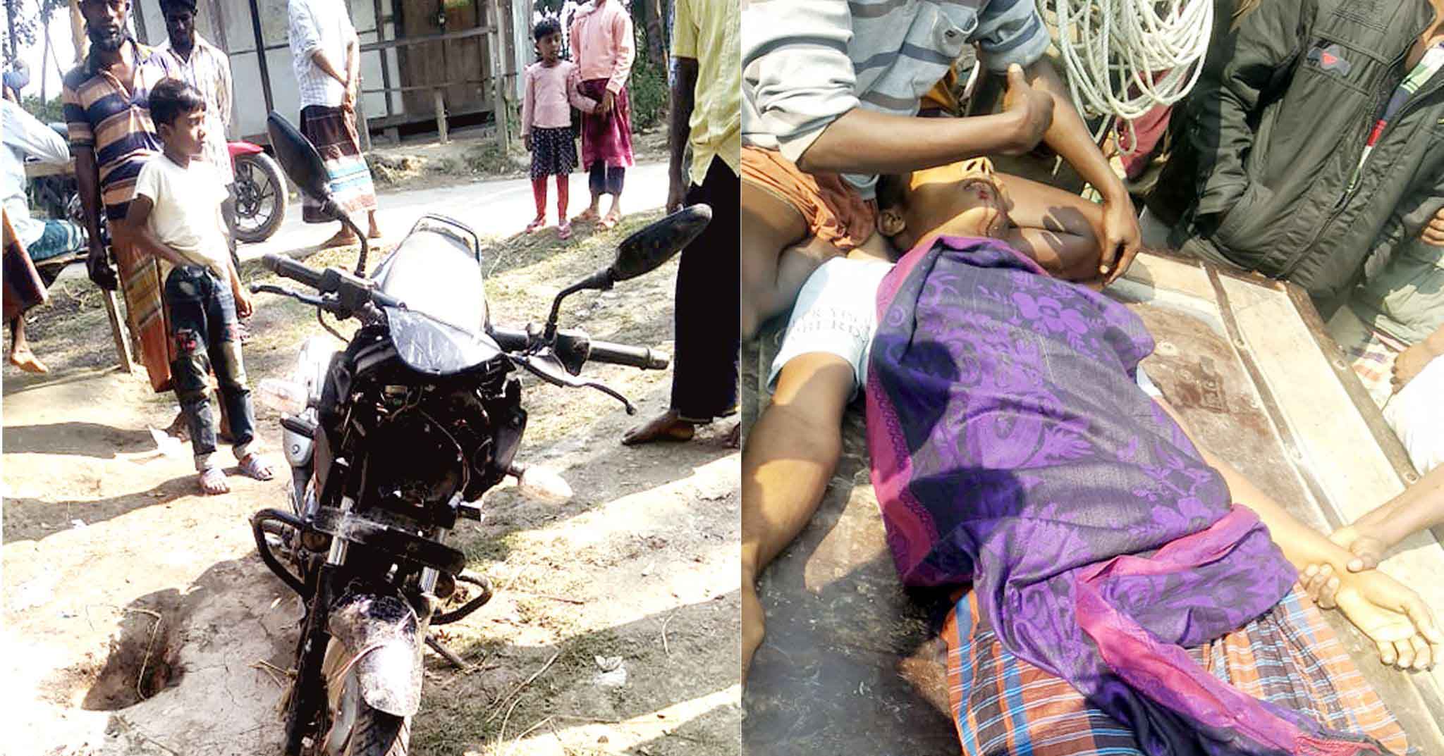 রাঙ্গাবালীতে সড়ক দূর্ঘটনায় মটরসাইকেল ড্রাইভার নিহত - Nobokontho24