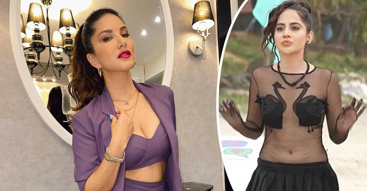 উরফির পোশাকের প্রশংসায় সানি লিওন - Nobokontho24