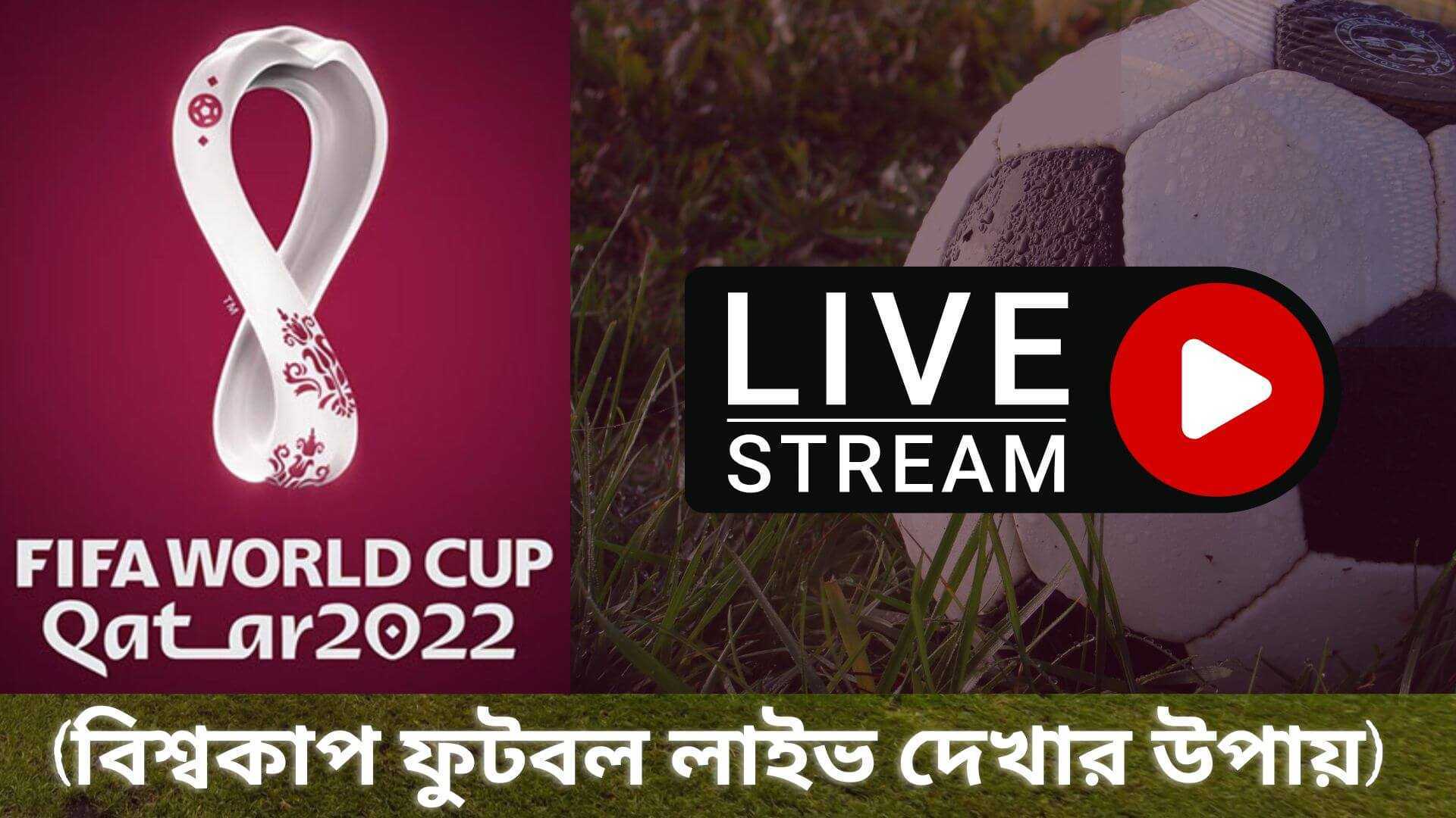 কাতার বিশ্বকাপ ফুটবল লাইভ দেখার উপায় ২০২২ (Apps And TV)