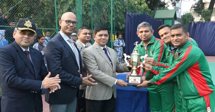 বিমান বাহিনীর আন্তঃঘাঁটি লন টেনিস প্রতিযোগিতা সমাপ্ত - বাঙলা প্রতিদিন