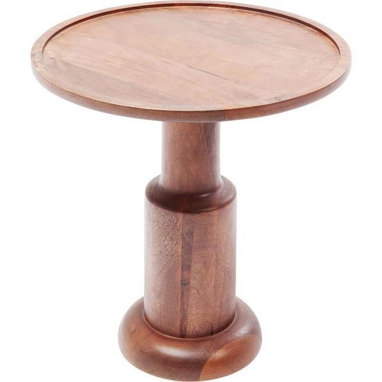 Buy Piller Side Table Natural Online in India | The Home Dekor