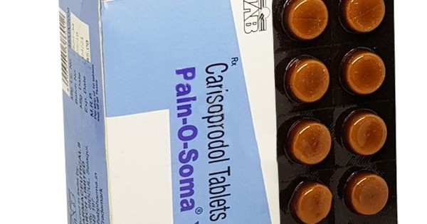 Pain O Soma 500mg (Carisoprodol) Uses, Dosage buy online