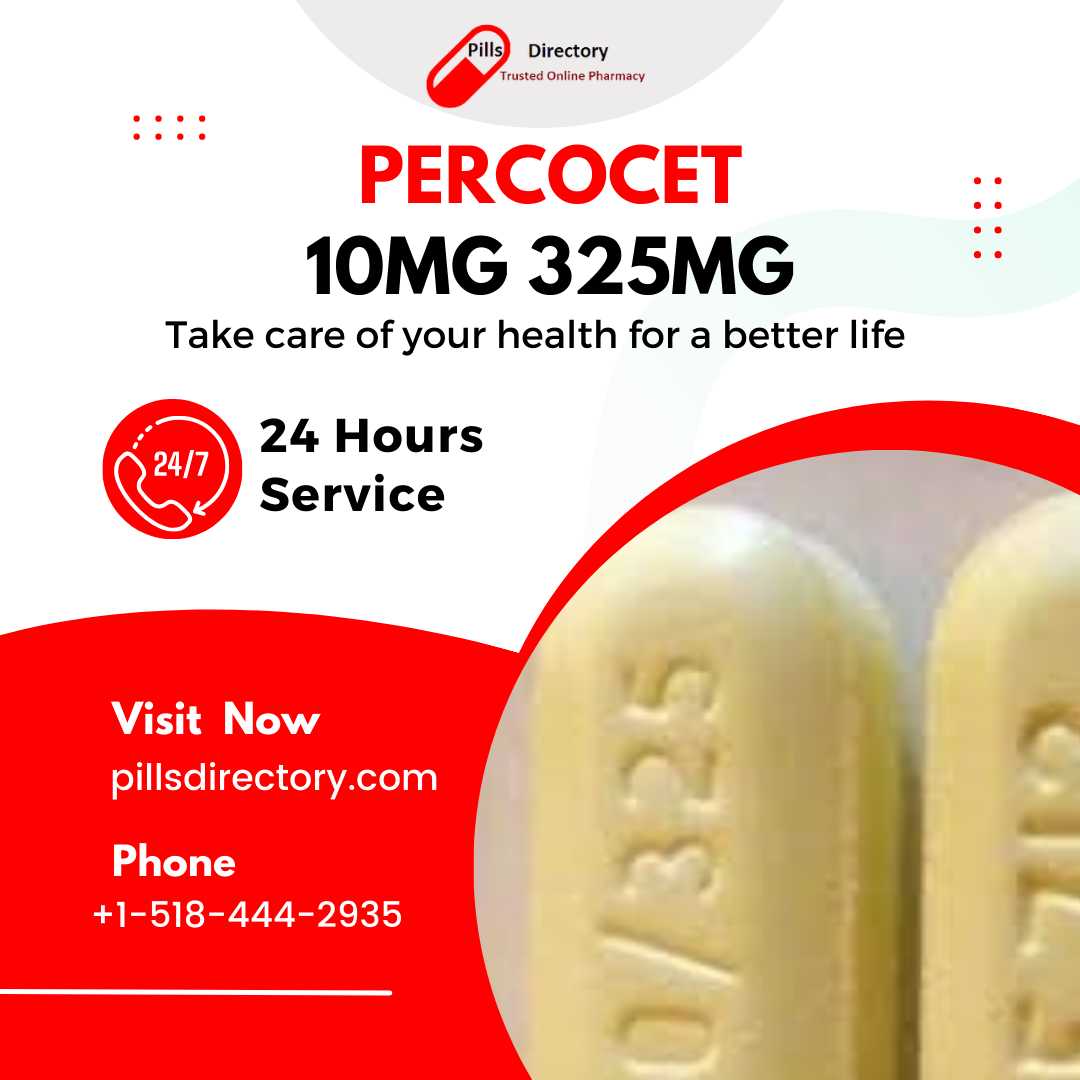 Buy Percocet 10mg 325mg online tablet