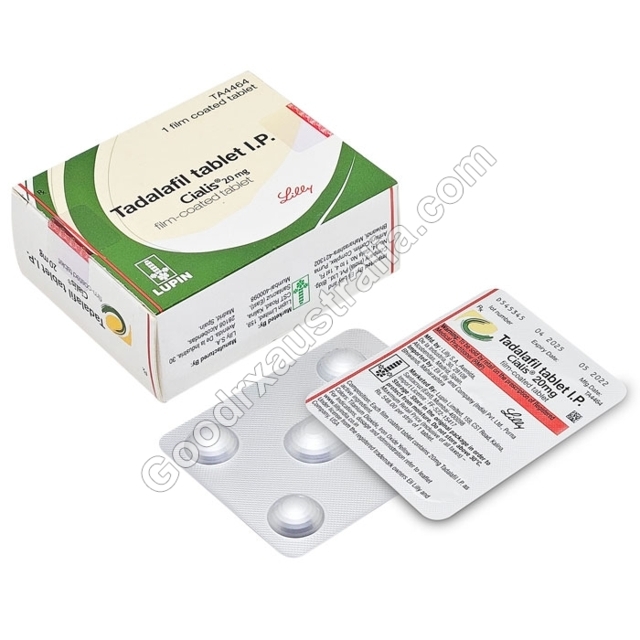 Buy Generic Cialis Australia | Get 20% OFF - Goodrxaustralia