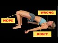 Most Common Exercises Done Incorrectly - Home Edition         -          Video WiKi Pro - The best Site For Video Sharing