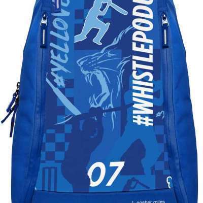 CSK Cricket Blue Backpack Profile Picture