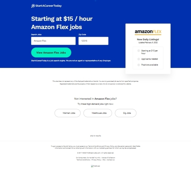 StartACareerToday – Amazon Flex *Exclusive* – MB REVIEW
