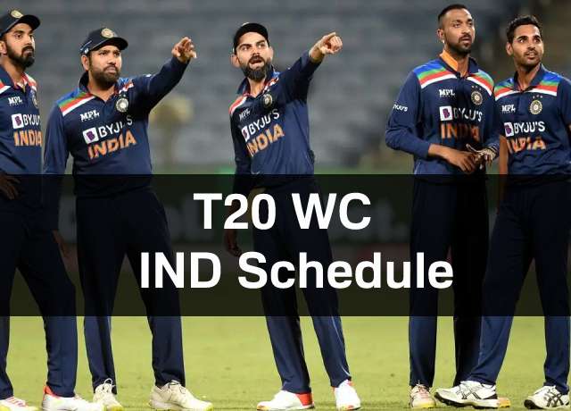 T20 World Cup 2024: Team India Schedule, Squad, Time & Date - Sports Big News