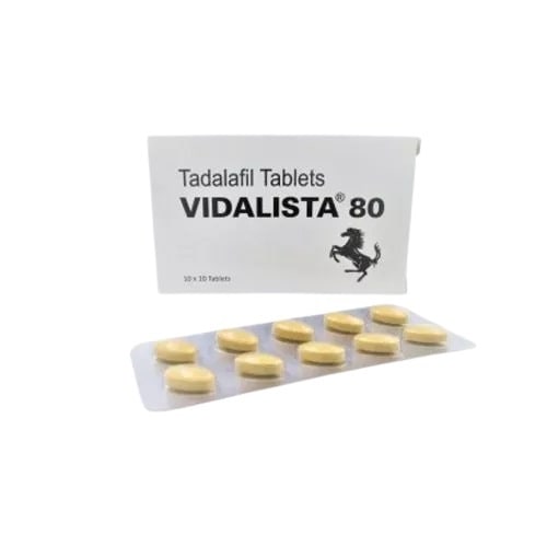 The Effect Of Vidalista 80 Drug Lasts For 36 Hours