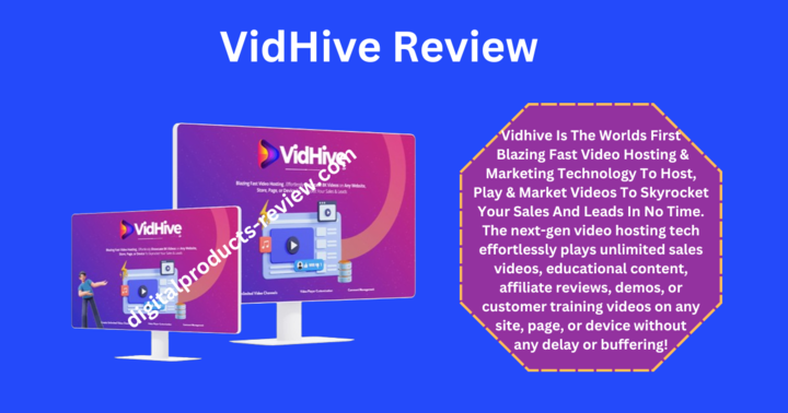 Vidhive Review | The Power Of Video Marketing! - Digital Products Review