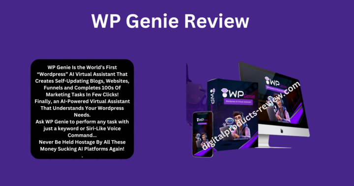 Wp Genie Review | The Ultimate World First WordPress! - Digital Products Review