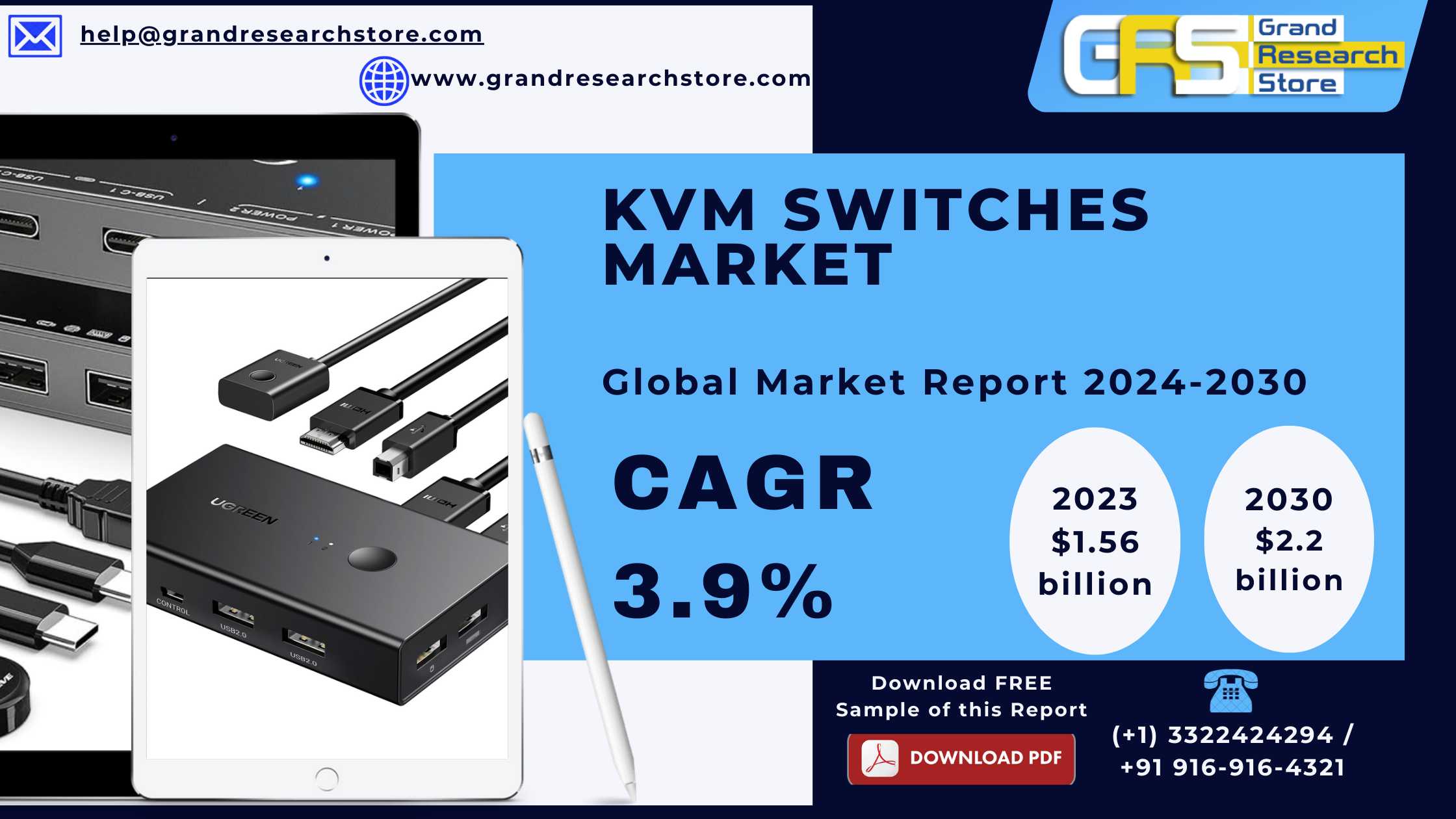 KVM Switches Market 2024-2030 by Player, Region, T..