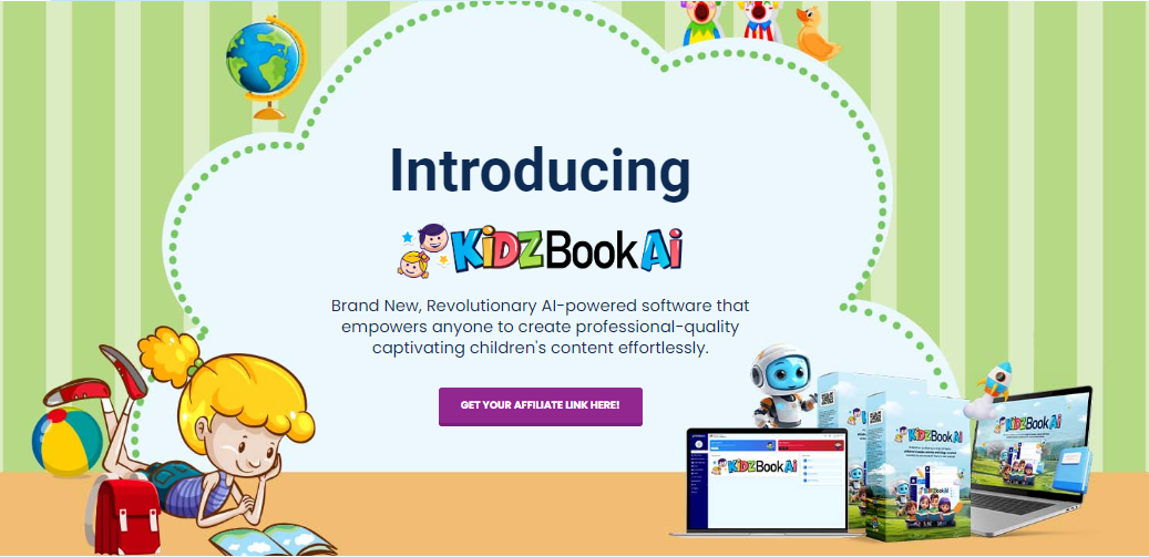 KidzBookAi Review - Create Profitable Children's Ebooks