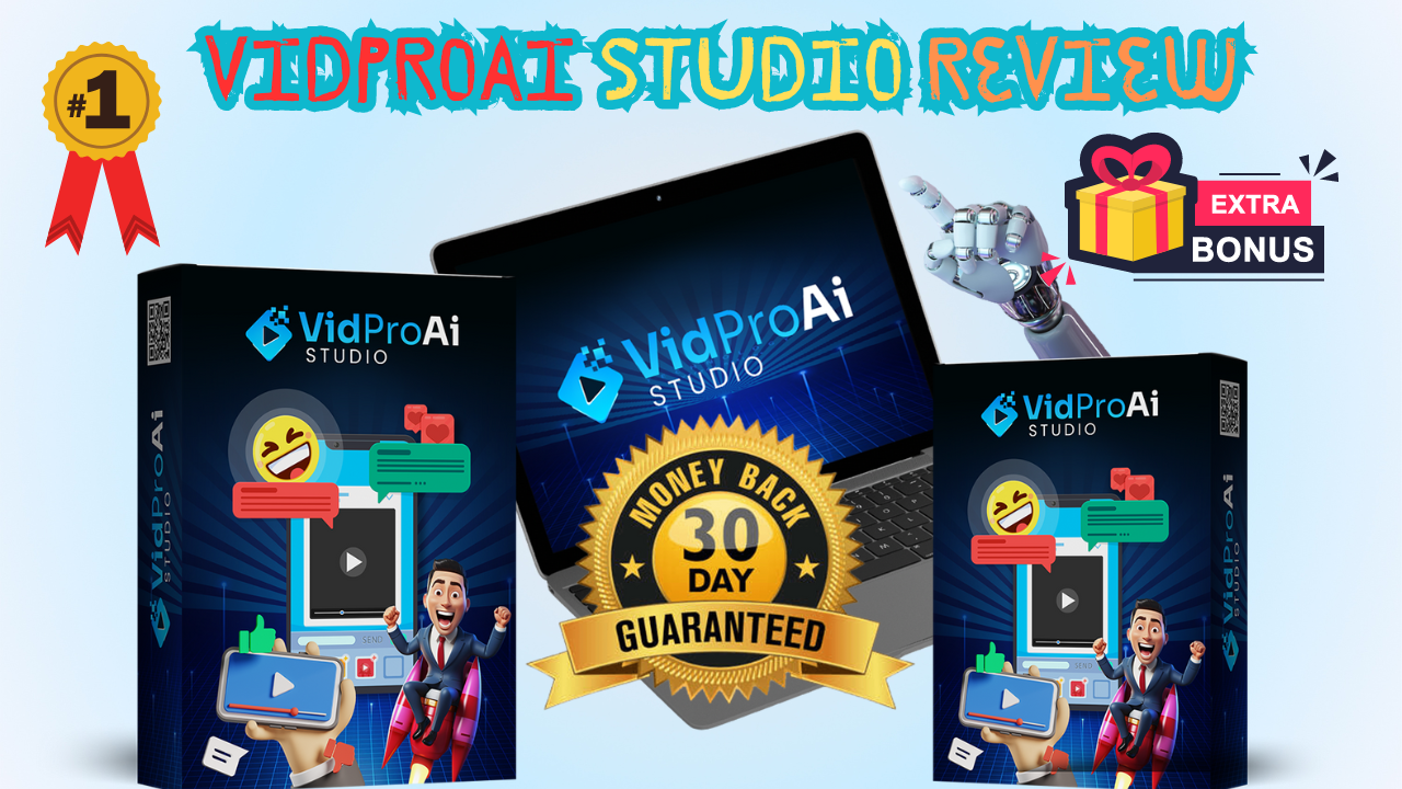 VidProAI Studio Review - First To Market Brand New, 2024 AI