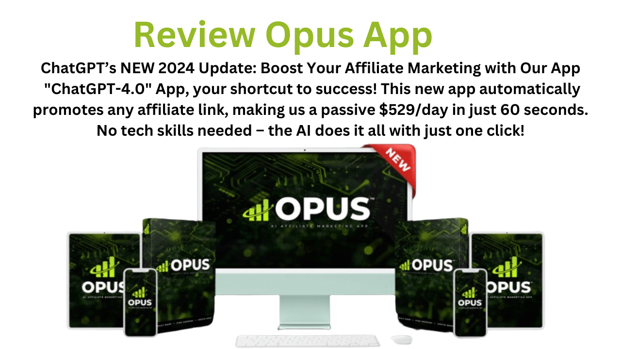 Review OPUS - The Ultimate Affiliate Marketing Automation Tool