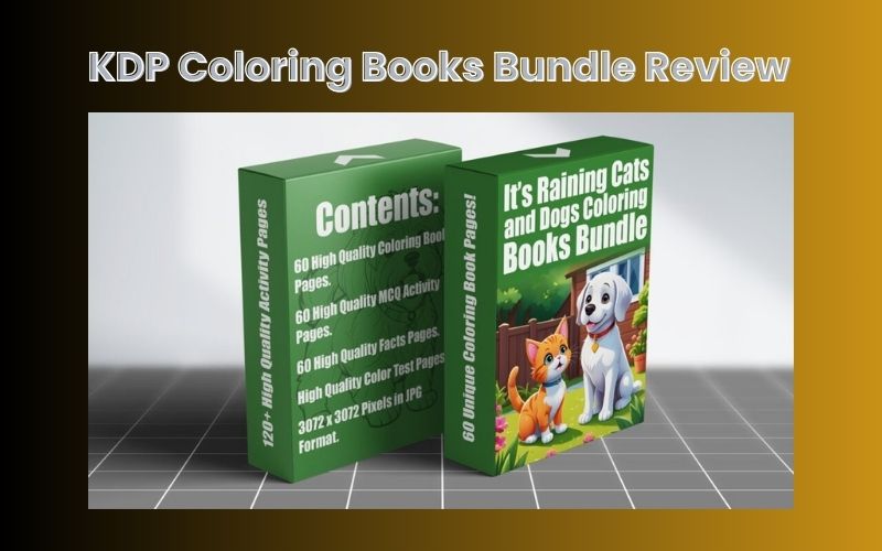 KDP Coloring Books Bundle Review | Unlock A New Income Stream With Exclusive Coloring Books Bundle!