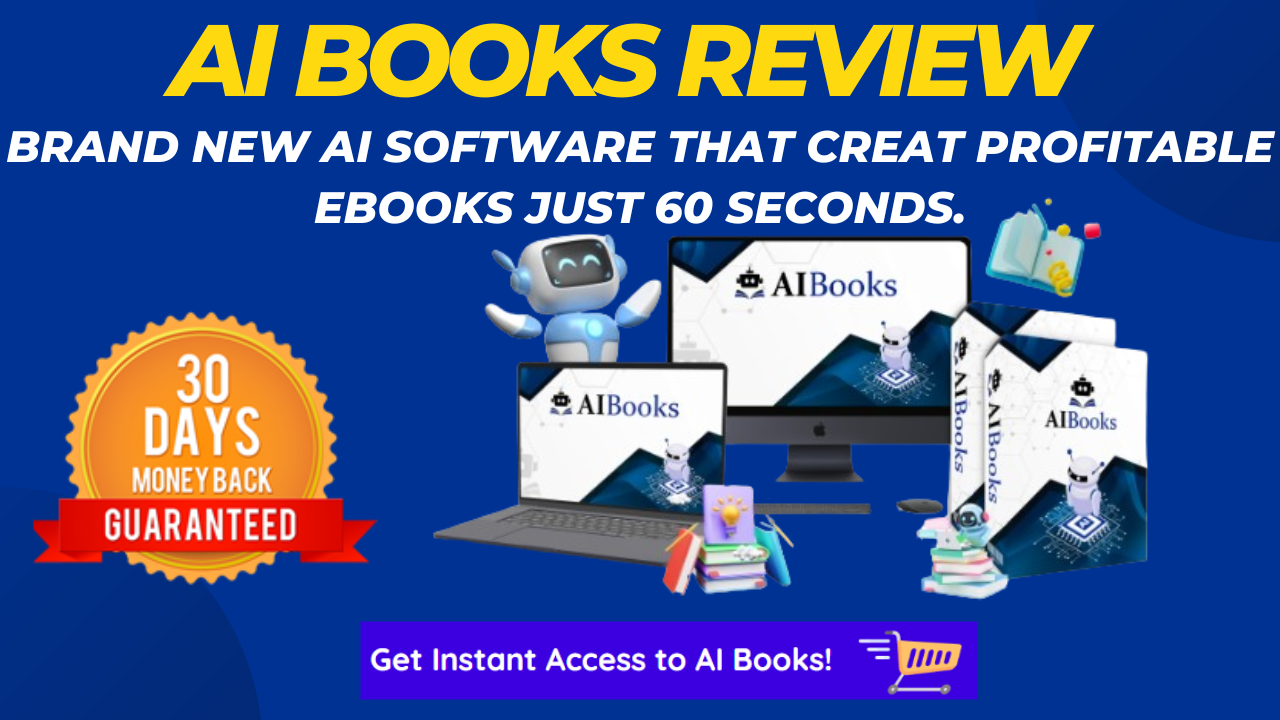 AI Books Review – Creates Profitable eBooks Just 60 Seconds.