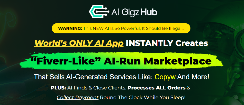 AI Gigz Hub Review - Fiverr & Upwork Killer! Create Your AI