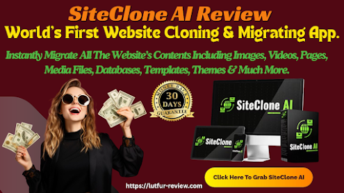 SiteClone AI Review - World's First Website Cloning & Migrating App.