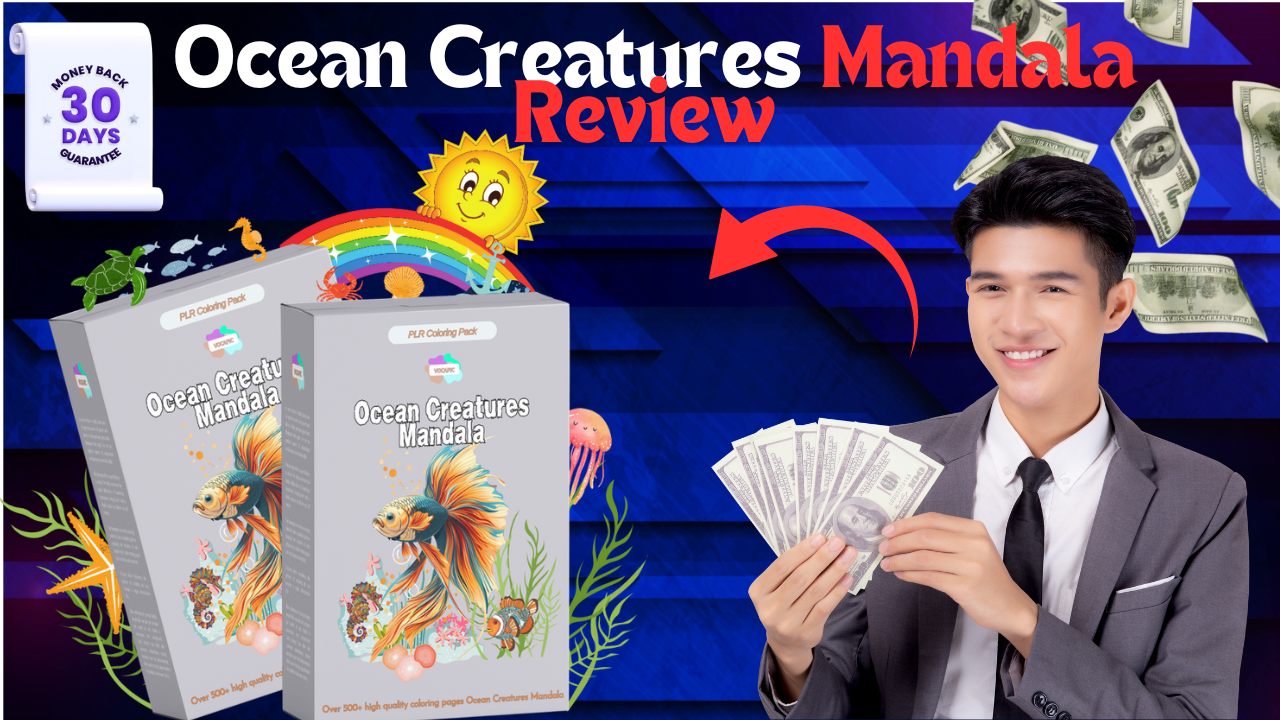 Ocean Creatures Mandala Review - Unlock Huge Profits with the