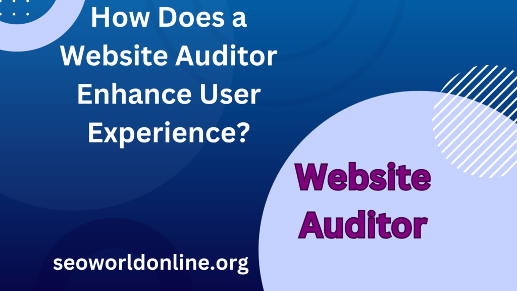 How Does a Website Auditor Enhance User Experience?