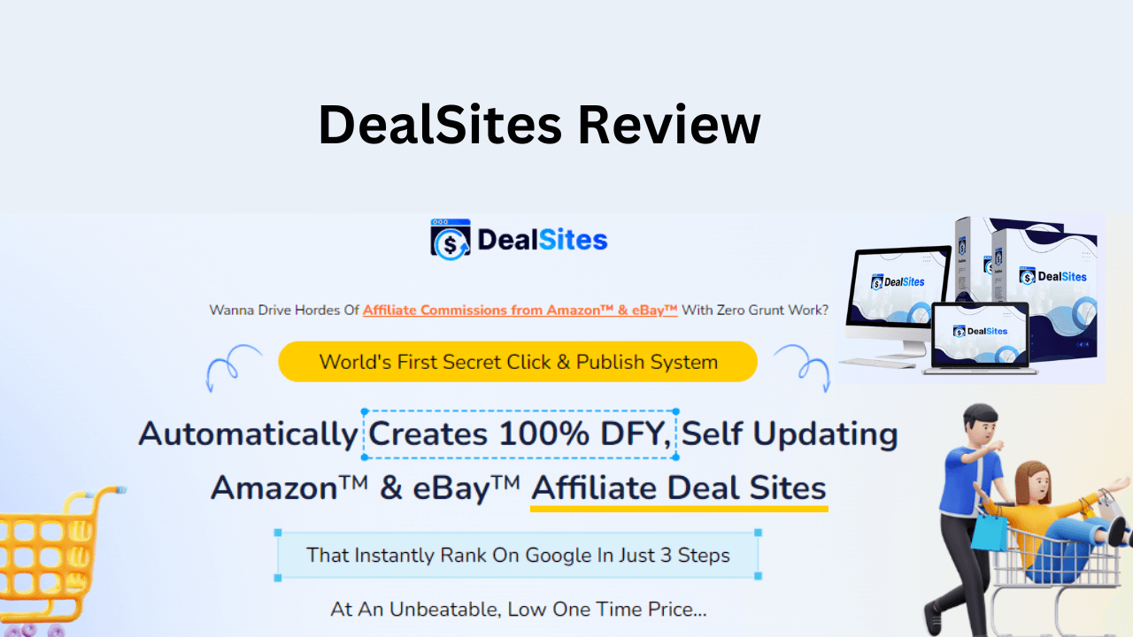 DealSites Review: Automate Your Amazon & eBay Affiliate Success