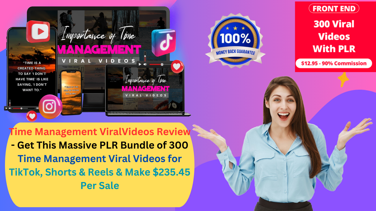 Time Management ViralVideos Review - Get This Massive PLR