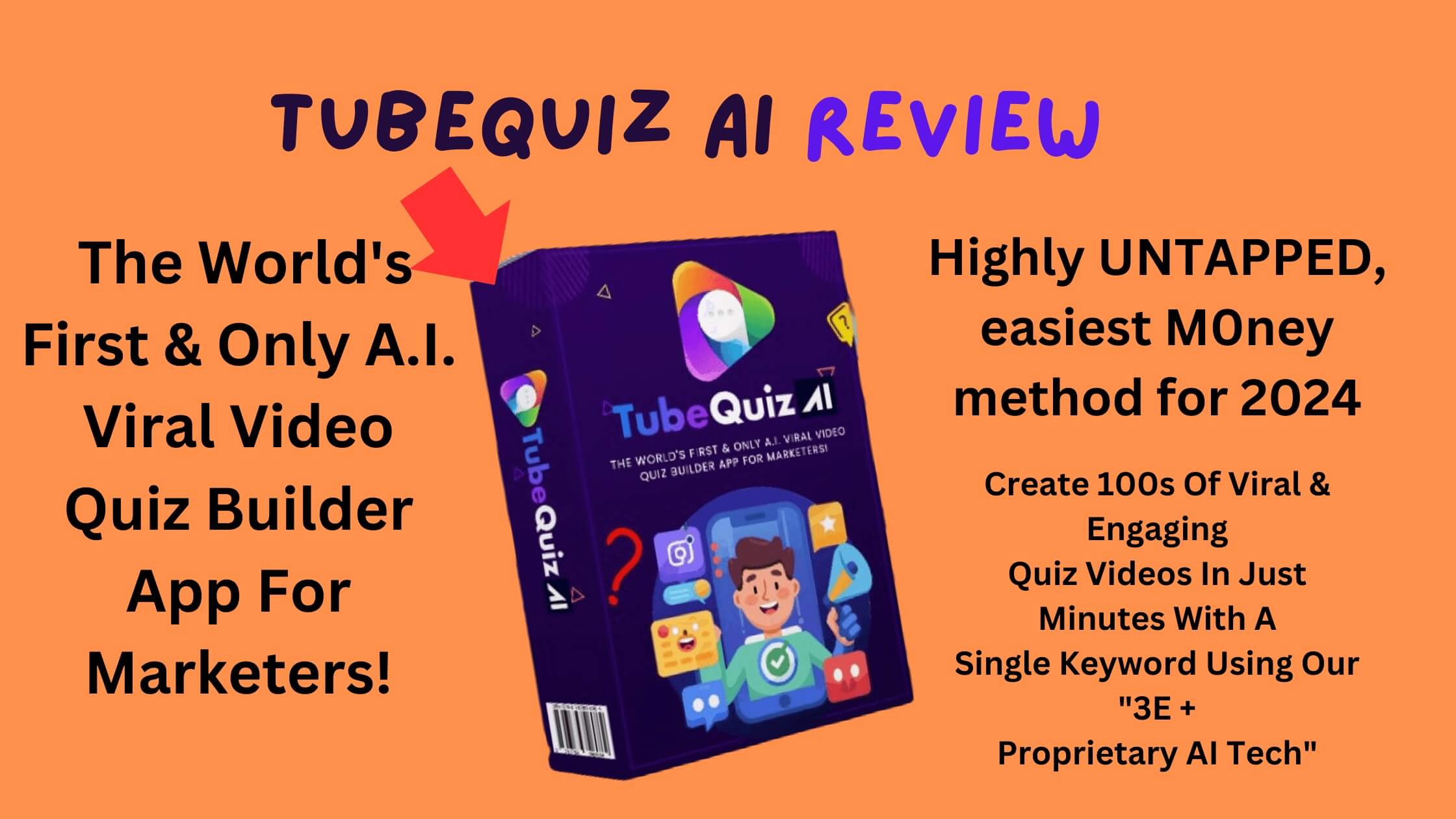 TubeQuiz AI Review - Create Hundreds of Highly Engaging, Addictive, & Viral Quiz Videos