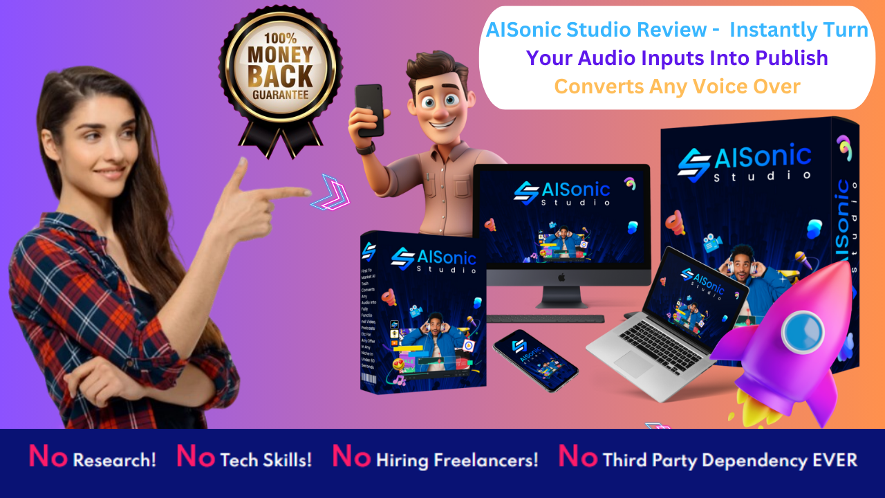 AISonic Studio Review - Instantly Turn Your Audio Inputs Into Pub